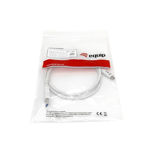 EQUIP - Cavo USB 3.2 Gen 1 da C a A, 5Gbps, Bianco - 0.5m