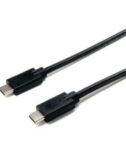 EQUIP - CAVO USB 2.0 da C a C, M/M, PD 60W - 0.3m