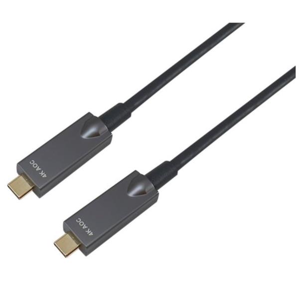 EQUIP - CAVO OTTICO ATTIVO da USB-C a C, M/M, PD 60W, 4K/60Hz, 10Gbps, Video+Dati+PD - 15m