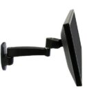 SUPPORTO A PARETE 1 ESTENSIONE SERIE 200 (NERO)