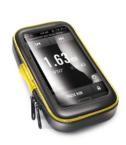 FLEXBIKE - Supporto universale per smartphone, utilizzo con manubri tubolari di bici e ebike, custodia impermeabile, compatibile con smartphone fino a 6.2" dimensione display