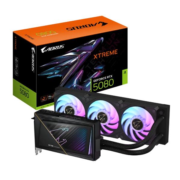 AORUS GeForce RTX 5080 XTREME WATERFORCE 16G