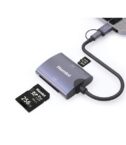 XZR101-AC30 SD + MICRO SD - DOPPIA CONNESSIONE USB-C + USB-A 3.0