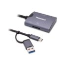 XZR101-AC30 SD + MICRO SD - DOPPIA CONNESSIONE USB-C + USB-A 3.0