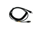 USB CABLE, 3 MT, COILED, BLACK
