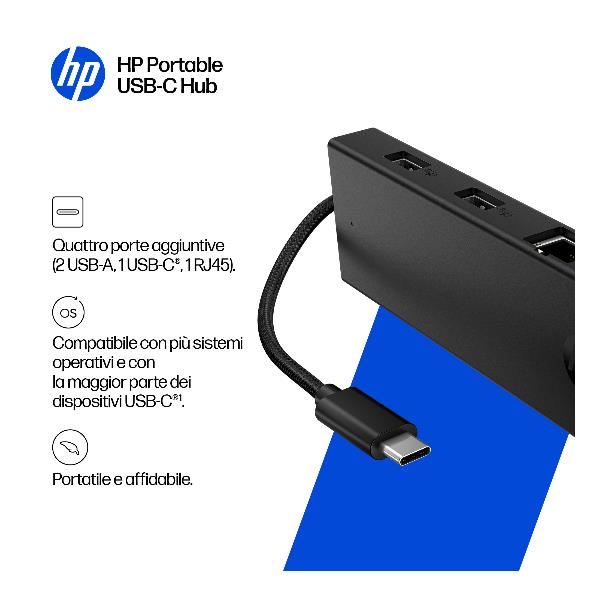 Hub HP USB-C portatile