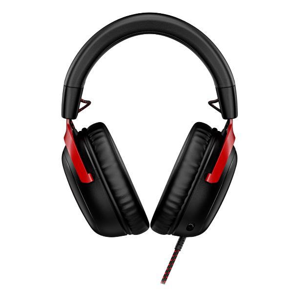 HyperX Cloud III – Cuffie da gaming (nero/rosso)