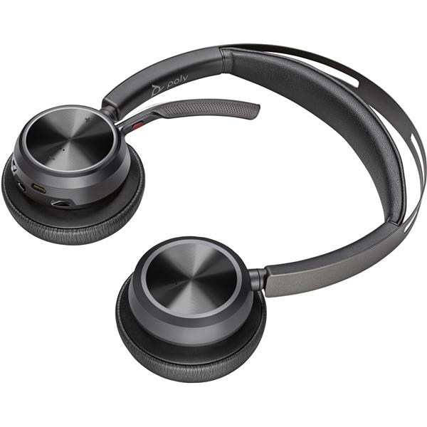 Cuffie HP Poly Voyager Focus 2 USB-C-C Headset +USB-C/A Adapter