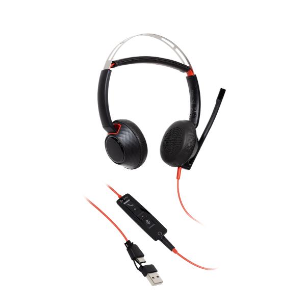 Cuffie stereo Poly Blackwire 5220