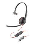 Cuffie HP Poly Blackwire 3210 USB-C/A