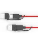 Cuffie HP Poly Blackwire 3220 USB-C/A Black Headset +USB-C/A Adapter (Bulk)