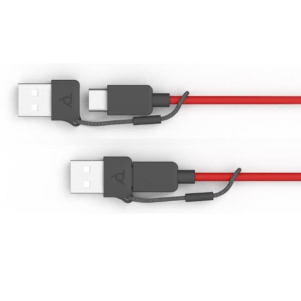 Cuffie HP Poly Blackwire 3215 USB-C/A + AUX 3,5 mm (SFUSE)
