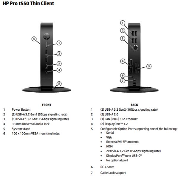 t550 Thin Client