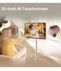 32 S6S ROAMVIEW E-LED TOUCHSCREEN 4K UHD ANDROID 15 VIDEOCAMERA ORIZZONTALE/VERTICALE + STAND MOBILE
