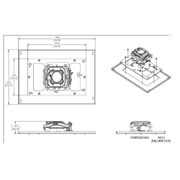 SUPPORTO TELESCOPICO 80 ? 135 CM