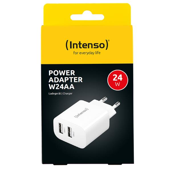 POWER ADAPTER 2 x USB-A 24W