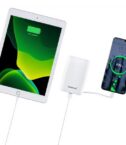 Powerbank XC10000 mah Cavo integrato White