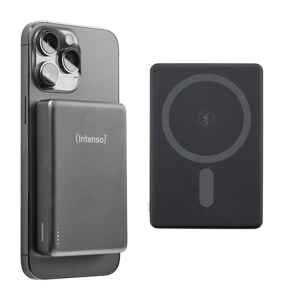 POWER BANK MAG SAFE Intenso MW 10000 mAh Ricarica Wireless Grey