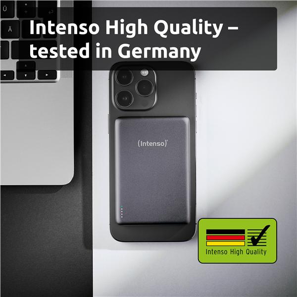 POWER BANK MAG SAFE Intenso MW 10000 mAh Ricarica Wireless Grey