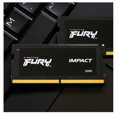 Kingston 16GB (2x8GB) DDR5 4800MT/s CL38 FURY Impact Black PnP