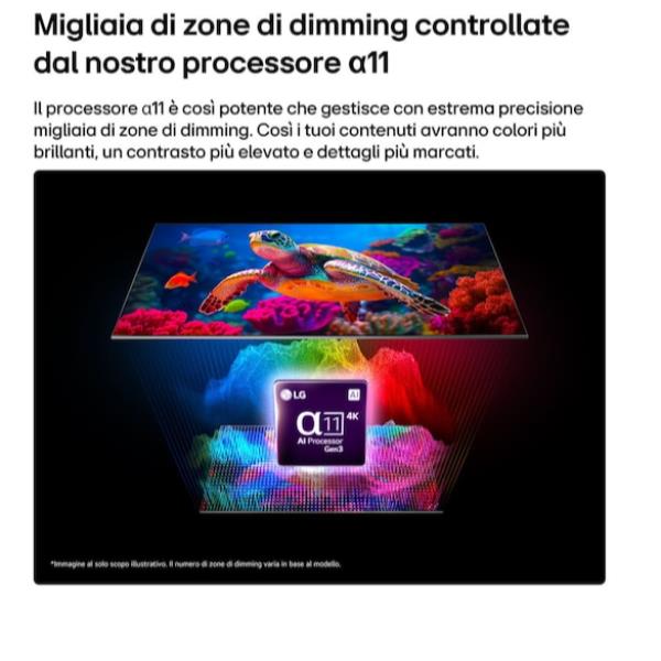 86 EVO AI 96 MICRO RGB 4K ULTRA HD WEBOS26 - BASE CENTRALE