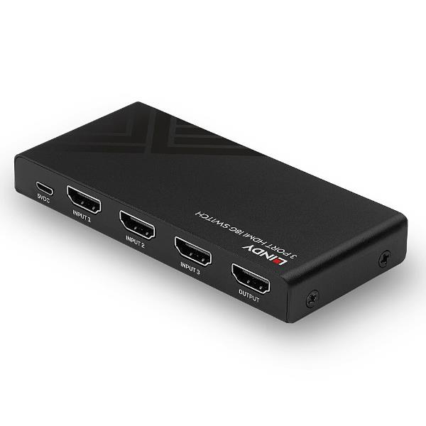SWITCH HDMI 2.0 18G 3 PORTE