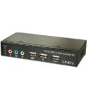 Extender KVM Cat.6 DVI-D Single Link, USB e Audio, 50m