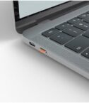 BLOCCA PORTE USB-C ARANCIONE + 4 SERRATURE