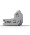 BLOCCA PORTE USB BLU
