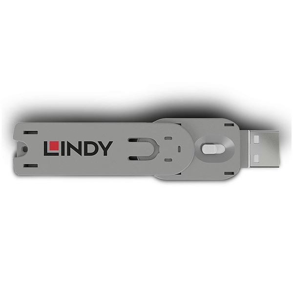 BLOCCA PORTE USB BIANCO
