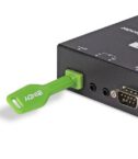 indietro Port Blocker SFP, 20 pezzi, Verde