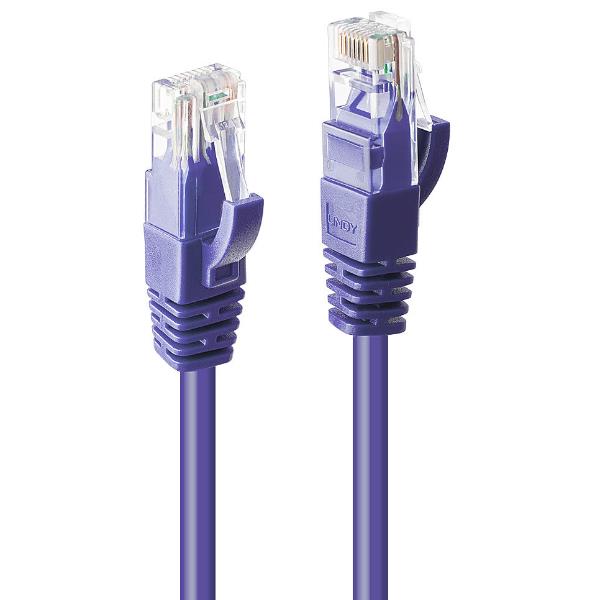 Cavo di Rete Cat.6 U/UTP Viola, 20m