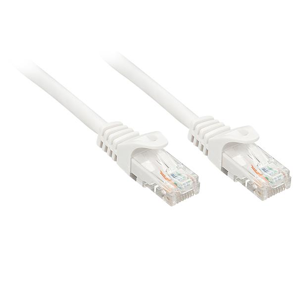 Cavo di Rete Cat.6 U/UTP Bianco, 7.5m