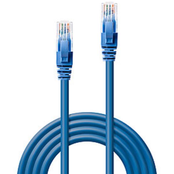 Cavo di Rete Cat.6 U/UTP Blu, 2m