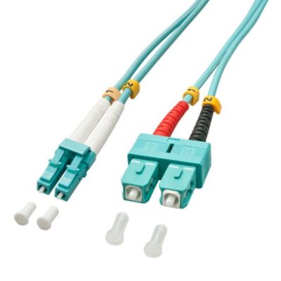 Cavo Fibra Ottica OM3 LC/SC - 50/125, 5m