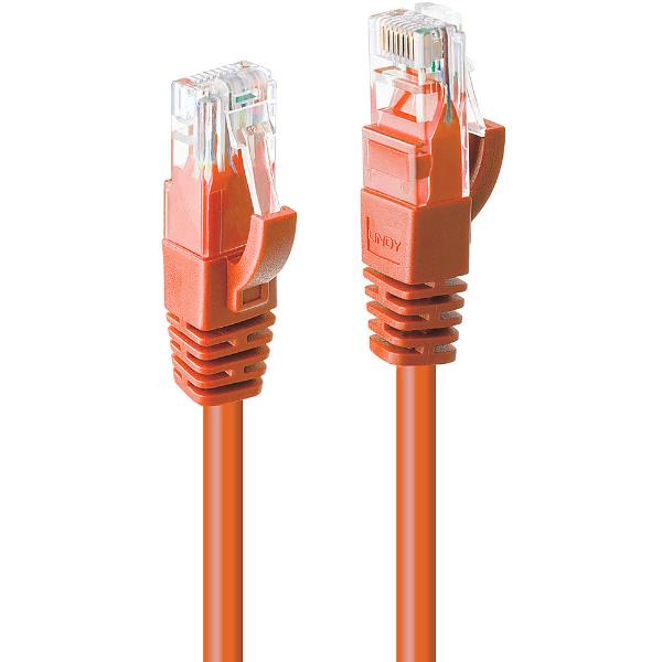 Cavo di Rete Cat.6 U/UTP Arancione, 1m