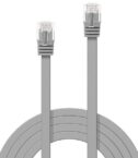 Cavo di Rete Cat.6 U/UTP Flat Grigio, 5m