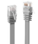 Cavo di Rete Cat.6 U/UTP Flat Grigio, 5m