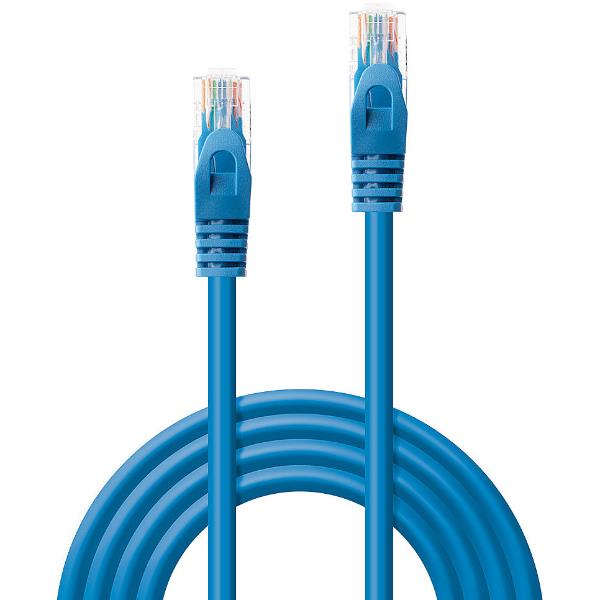 Cavo di Rete Cat.6 U/UTP Blu, 2m