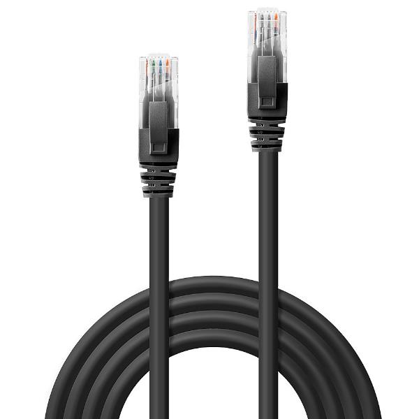 Cavo di Rete Cat.6 U/UTP Nero, 7.5m