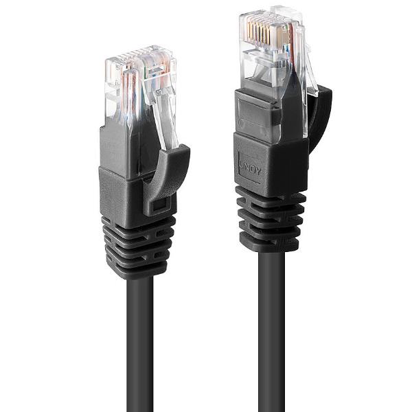 Cavo di Rete Cat.6 U/UTP Nero, 7.5m