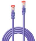 Cavo di Rete Cat.6 S/FTP Viola, 0.3m