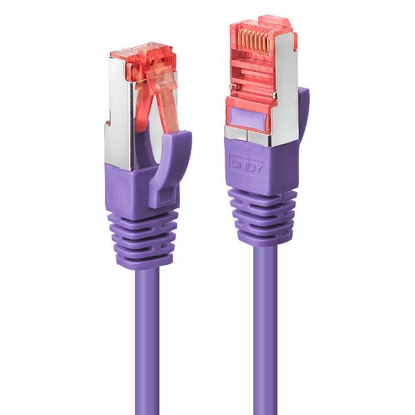 Cavo di Rete Cat.6 S/FTP Viola, 1.5m