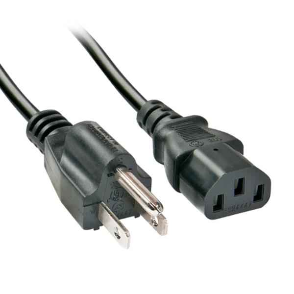 Cavo di alimentazione da spina USA 3 pin a C13, 2m