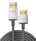 HDMI Slim SILVER 1M