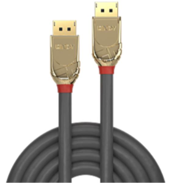 Cavo DisplayPort 1.4 Gold Line, 1 m