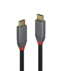 Cavo USB 3.2 Tipo C a C, 20Gbit/s, 5A, PD, Anthra Line, 1m