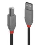 CAVO USB 2.0 TIPO A/TIPO B NERO, 3M
