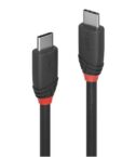 Cavo USB 3.2 Tipo C a C, 20Gbit/s, 3A, Black Line, 1m