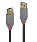 Cavo USB 3.2 Tipo A a A, 5 Gbit/s, Anthra Line, 0.5m